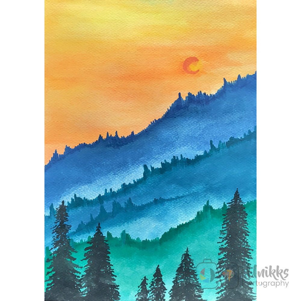 A Poetic Morning In The Mountains